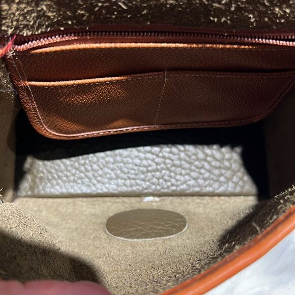 Dooney & Bourke vintage Equestrian/ Fisherman Core crossbody bag B89 - Picture 10 of 13